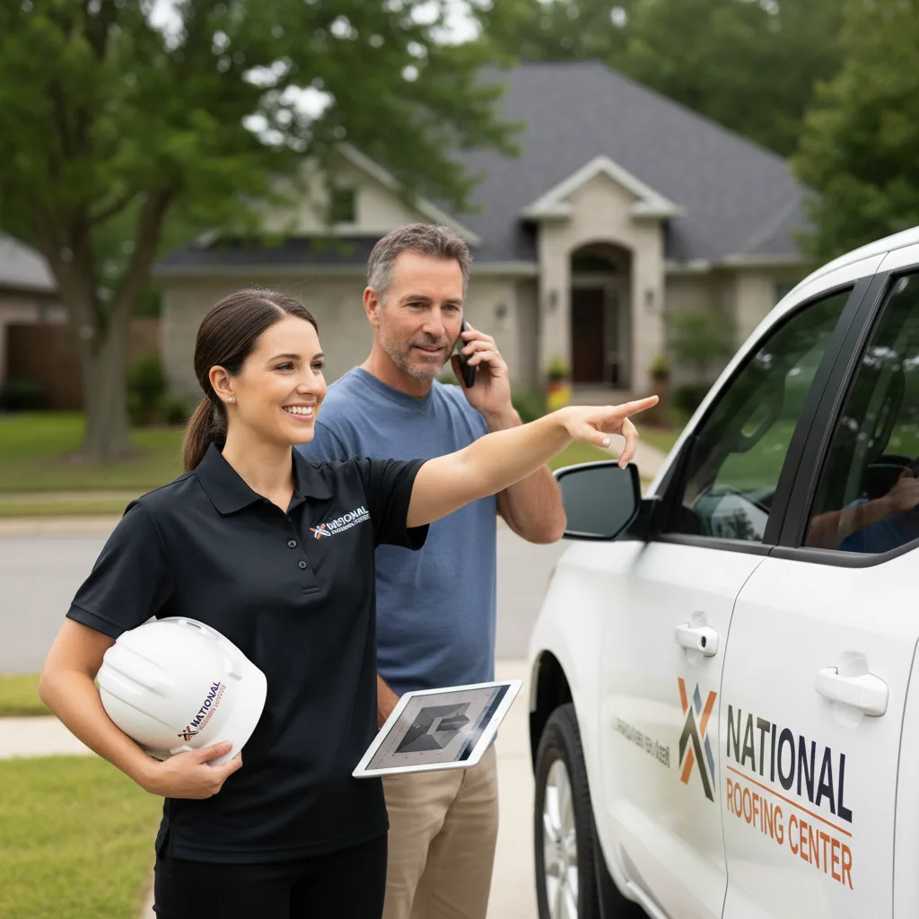 National Roofing Center customer support in Harrah