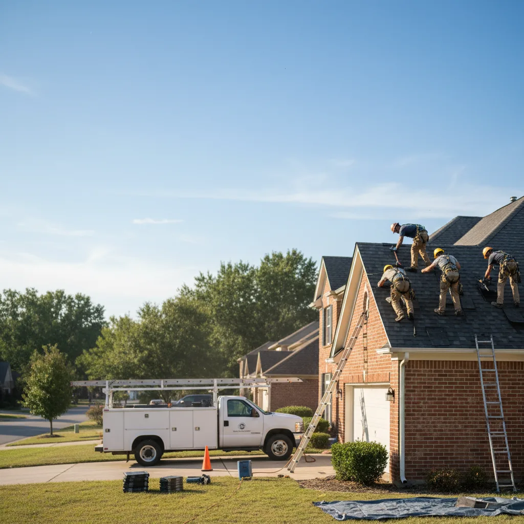 Roof Repair in Harrah